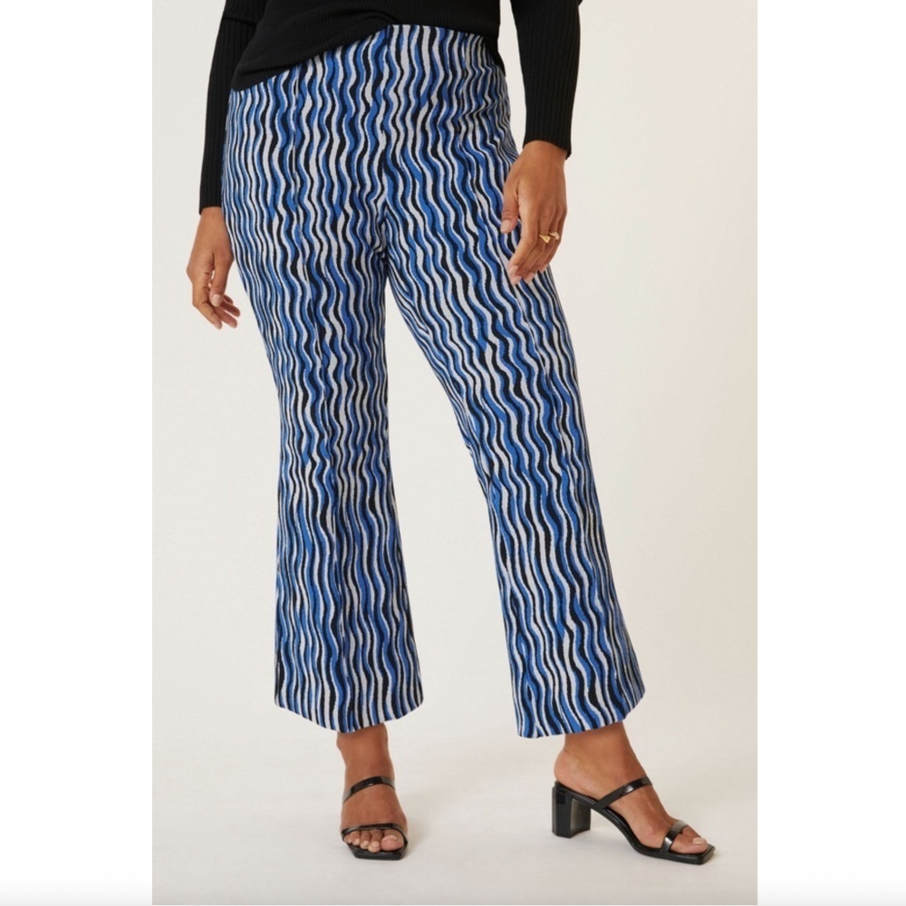 Anthropologie the Margot Cropped Kick Flare Pants